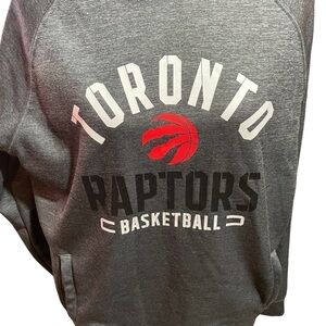 Toronto Raptors Fanatics 
Raglan Pullover Hoodie -Size Medium